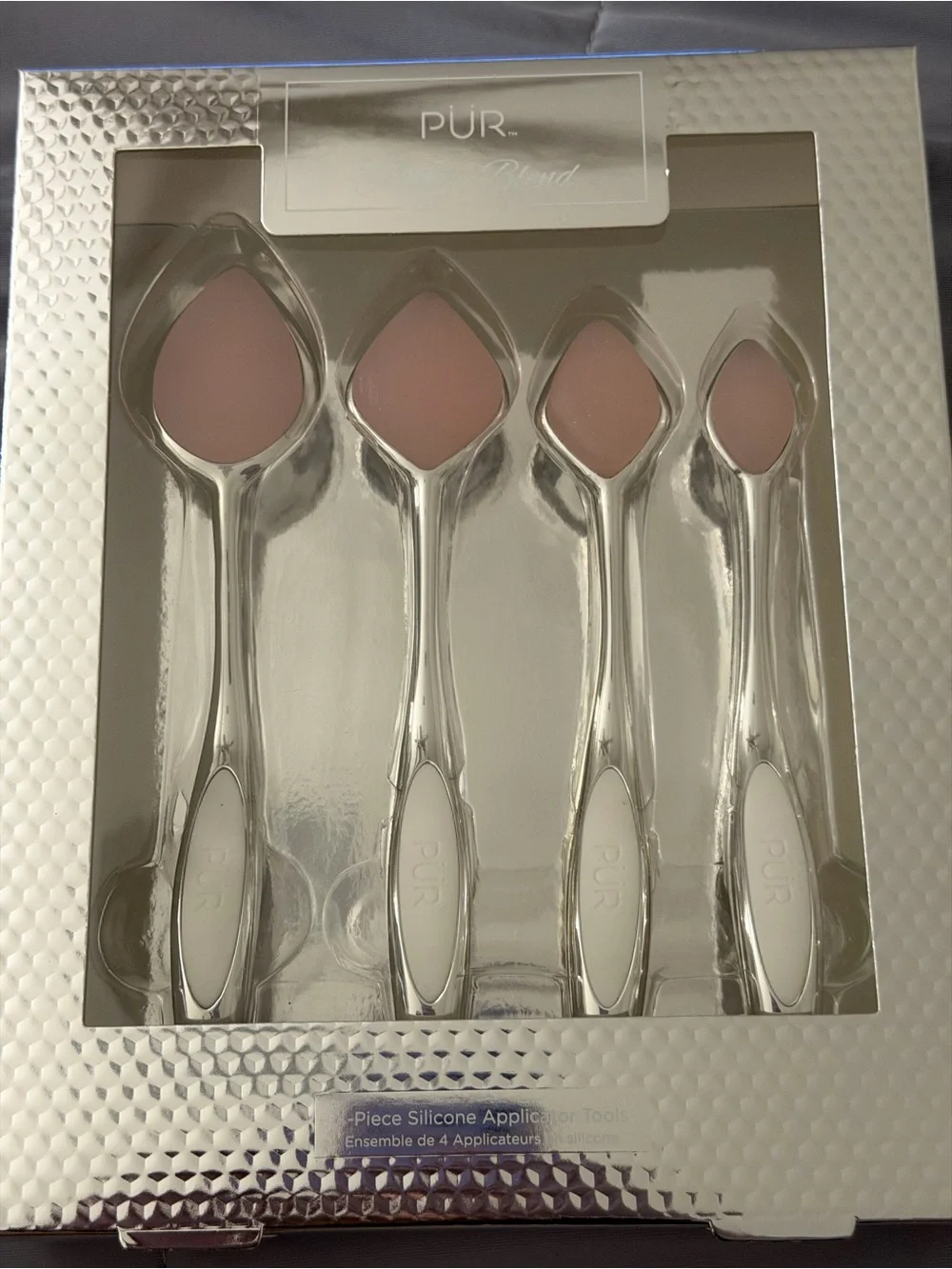 Pur Silicone Applicator Brush Set - Pink